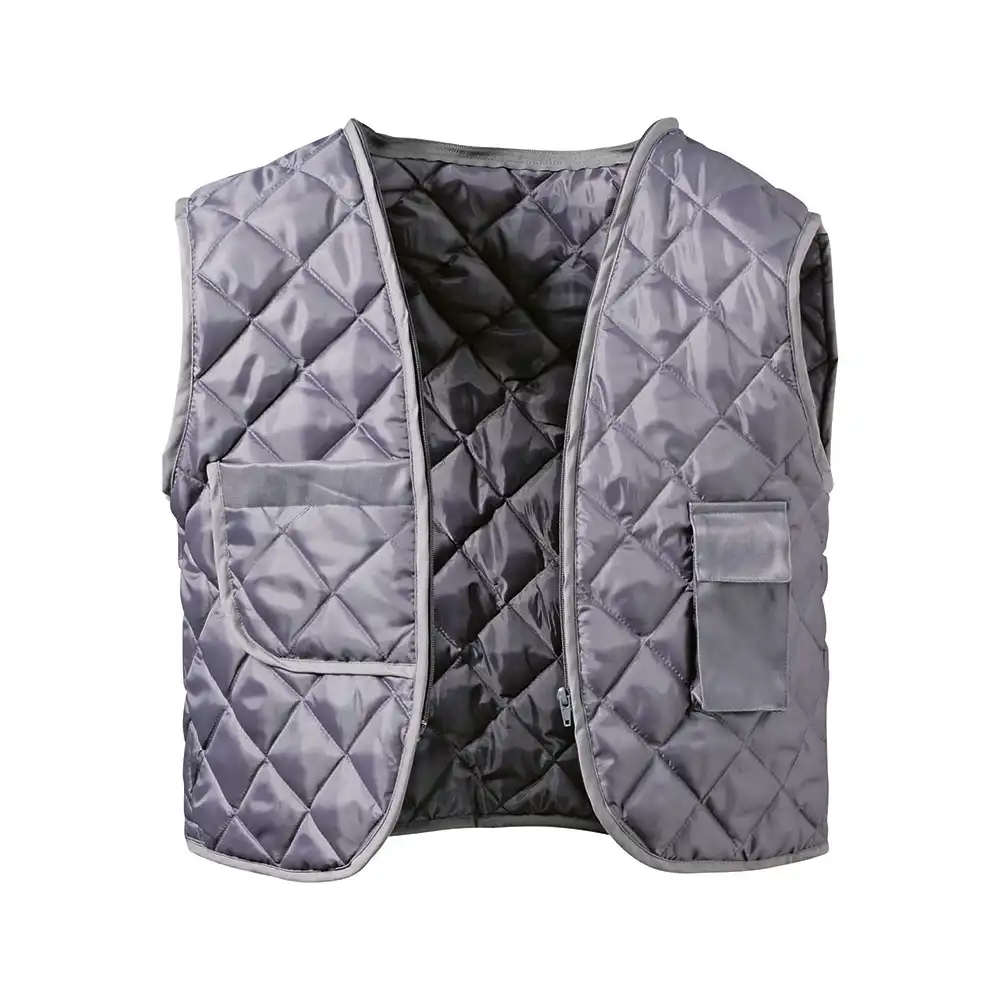 Pilotenjacke "HOLLIS" 3-in-1 weiß/grau in S - Thumbnail 2