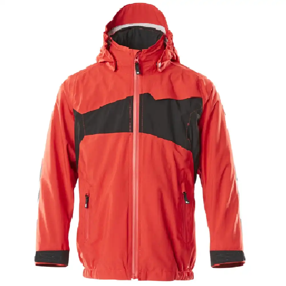 Kinder Hardshelljacke "ACCELERATE" in verkehrsrot/schwarz, 116 - Bild 1