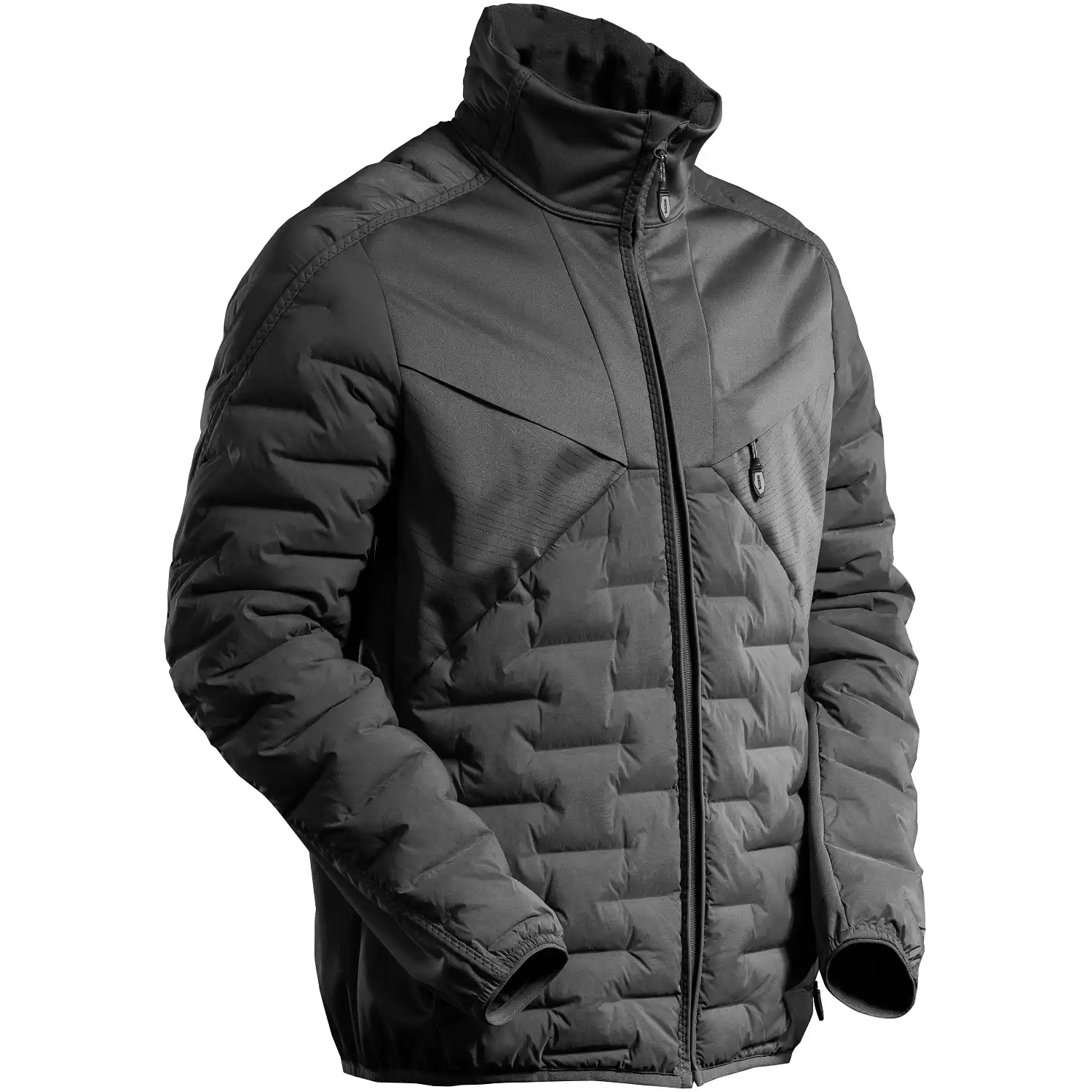 Steppjacke "22015-617" Customized in schwarz, XXL - Bild 1