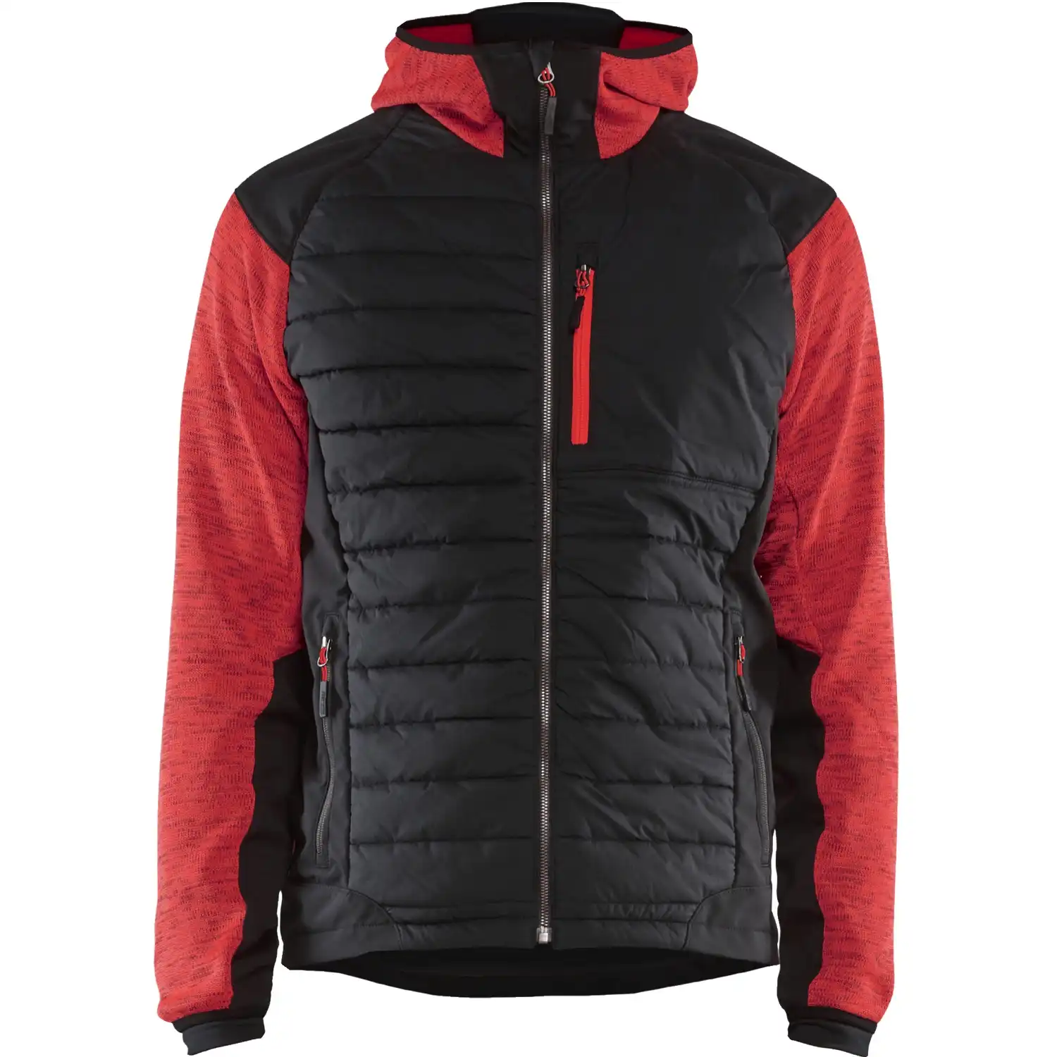 Hybridjacke "5930" in rot/schwarz, 3XL - Thumbnail 1