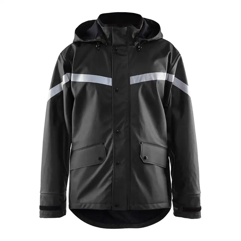 Regenjacke Level 2 "4305" in schwarz, XL - Bild 1