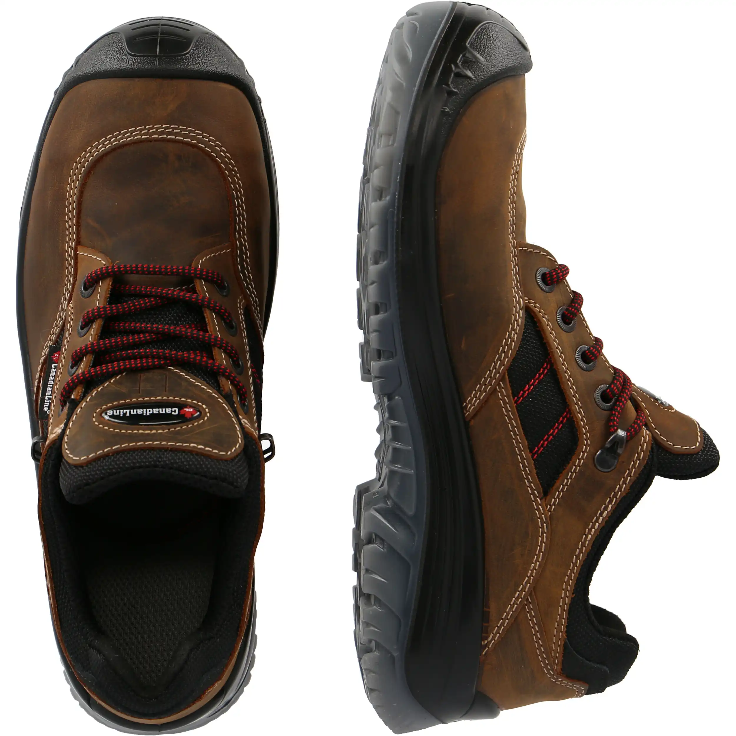 Sicherheitshalbschuhe S3 "Nepal" braun - canadianLine® in 42 - Thumbnail 2