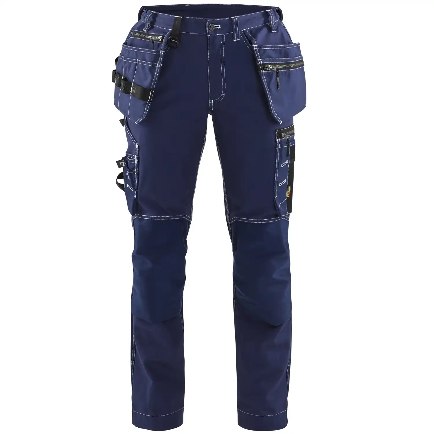 Damen Handwerkerhose "7130" in marine, C32 - Thumbnail 1