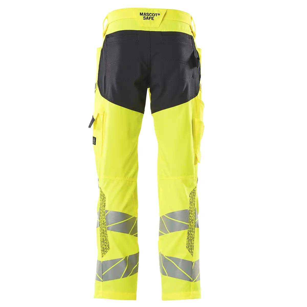 Warnschutz Bundhose Kl.2 "ACCELERATE SAFE" in gelb/schwarzblau, 76C46 (EU 23) - Thumbnail 2