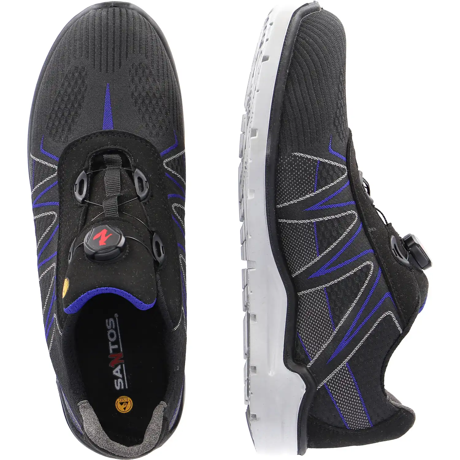 Sicherheitshalbschuhe S3 "S55 BLUE-FAST" in 39 - Thumbnail 2