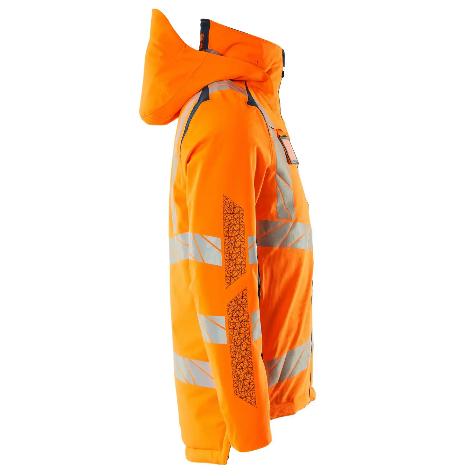 Warnschutz Winterjacke "ACCELERATE SAFE" in orange/dunkelpetroleum, L - Thumbnail 4