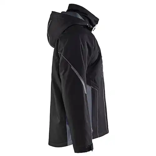 Funktions Winterjacke "4890" in schwarz/grau, L - Thumbnail 4