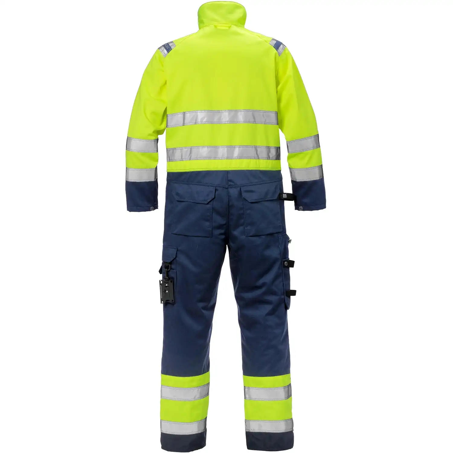 Warnschutz Overall "8026 PLU" in gelb/marine, S - Thumbnail 2