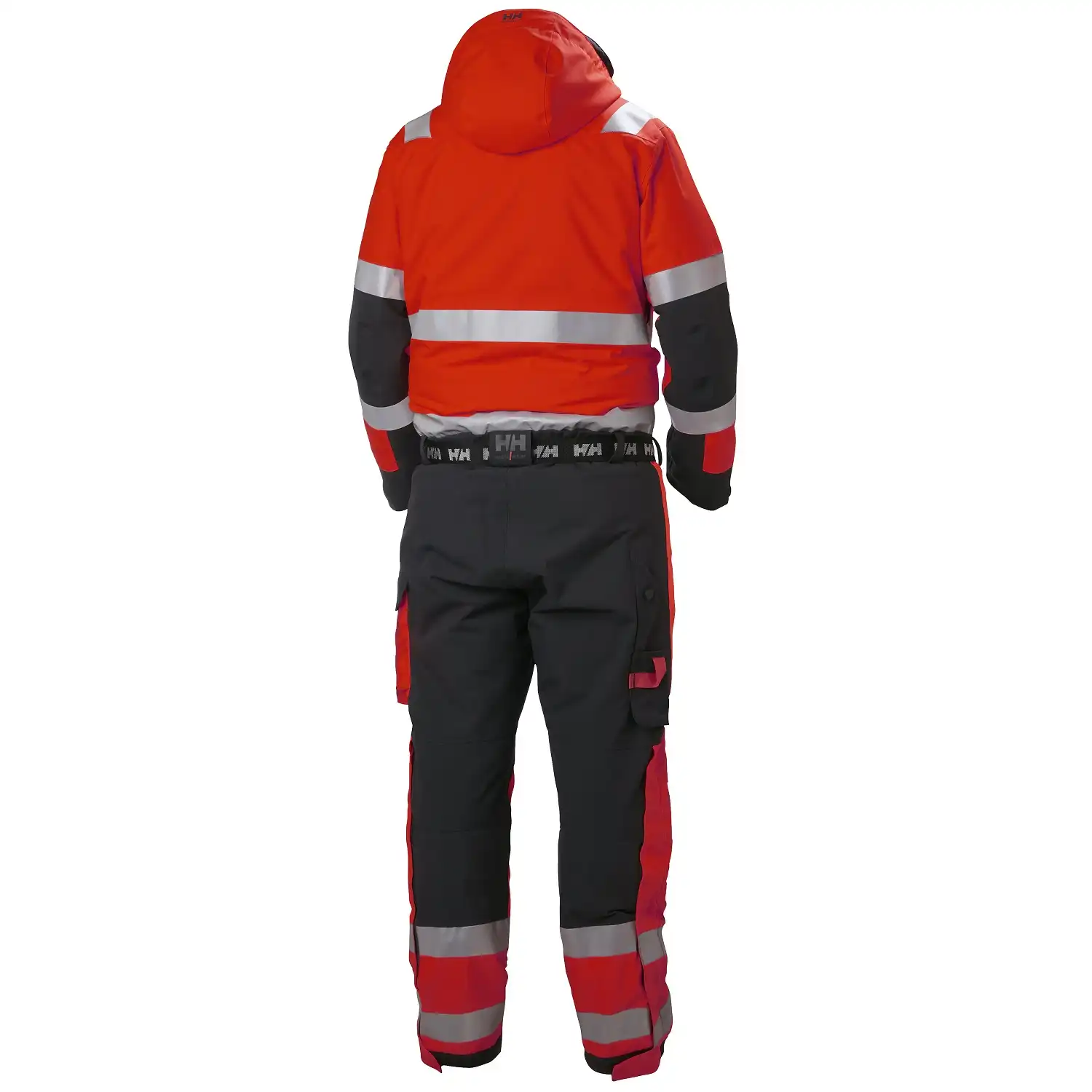 Warnschutz Winter-Overall "ALNA 2.0" in rot/schwarz, C50 - Thumbnail 2