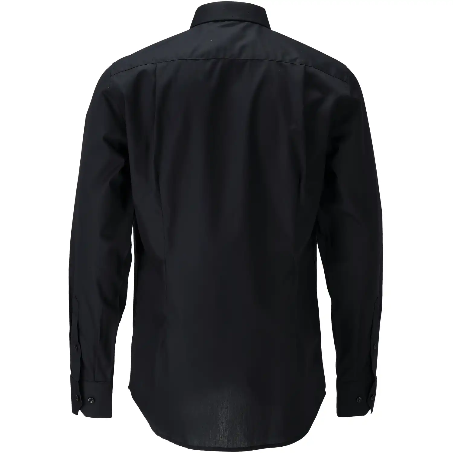 Hemd langarm Slim Fit "20604-984" Frontline in vollschwarz, 43-44 - Thumbnail 2