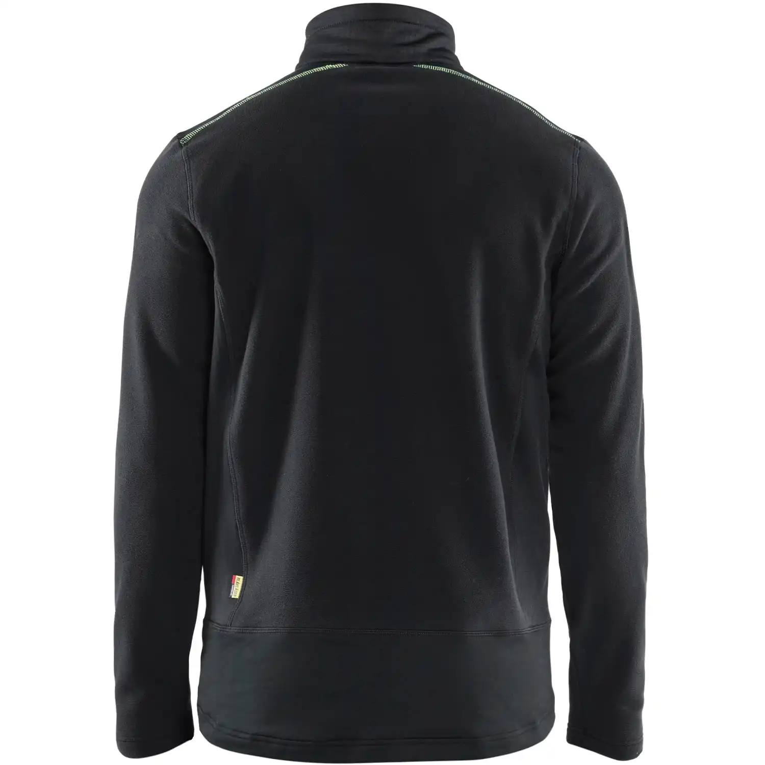 Microfleecejacke "4765" Unite in schwarz/gelb, 3XL - Thumbnail 2