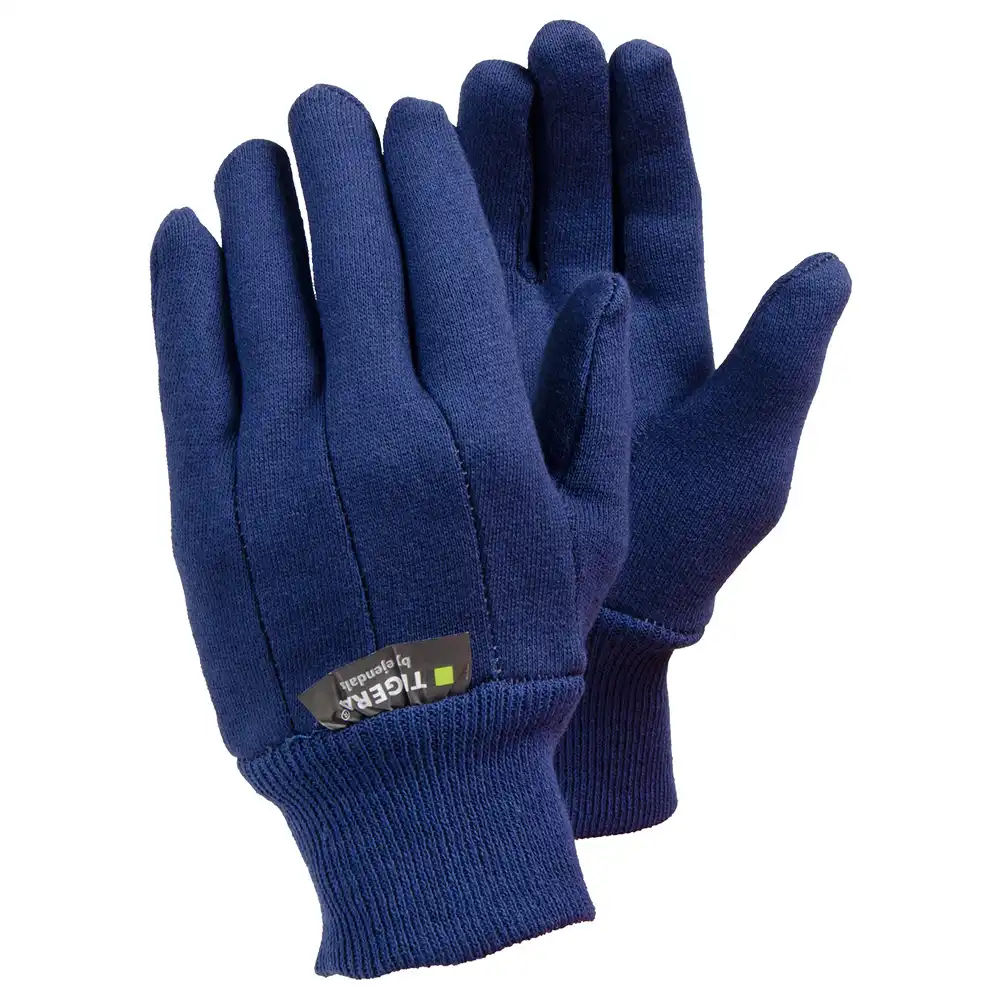Arbeitshandschuhe 767 Jersey blau in 10 (XL) - Thumbnail 1