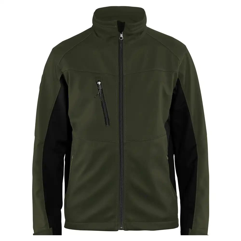 Softshelljacke "4950" in oliv/schwarz, 3XL - Thumbnail 1