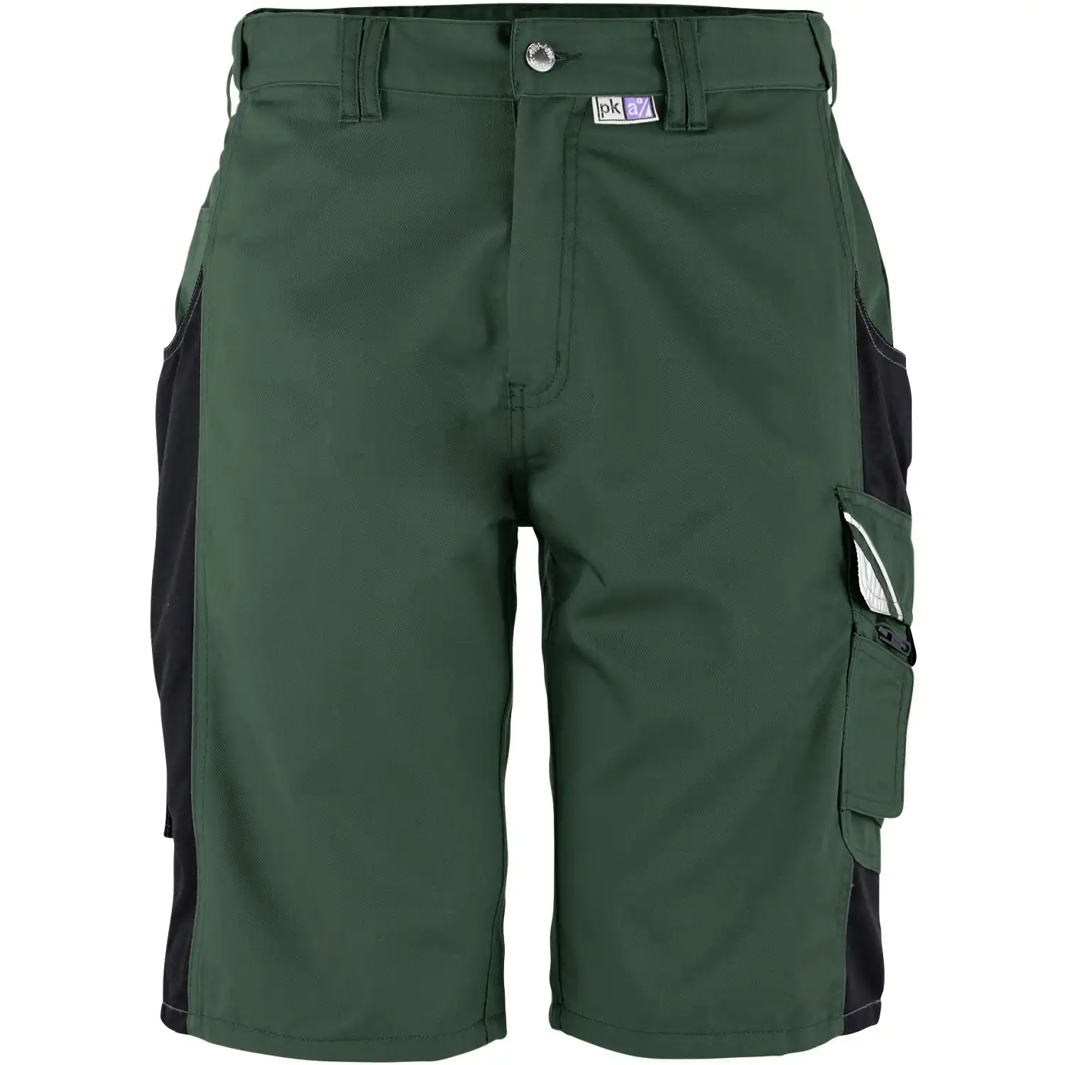 Shorts "BESTWORK NEW" in grün/schwarz, 52 - Thumbnail 1