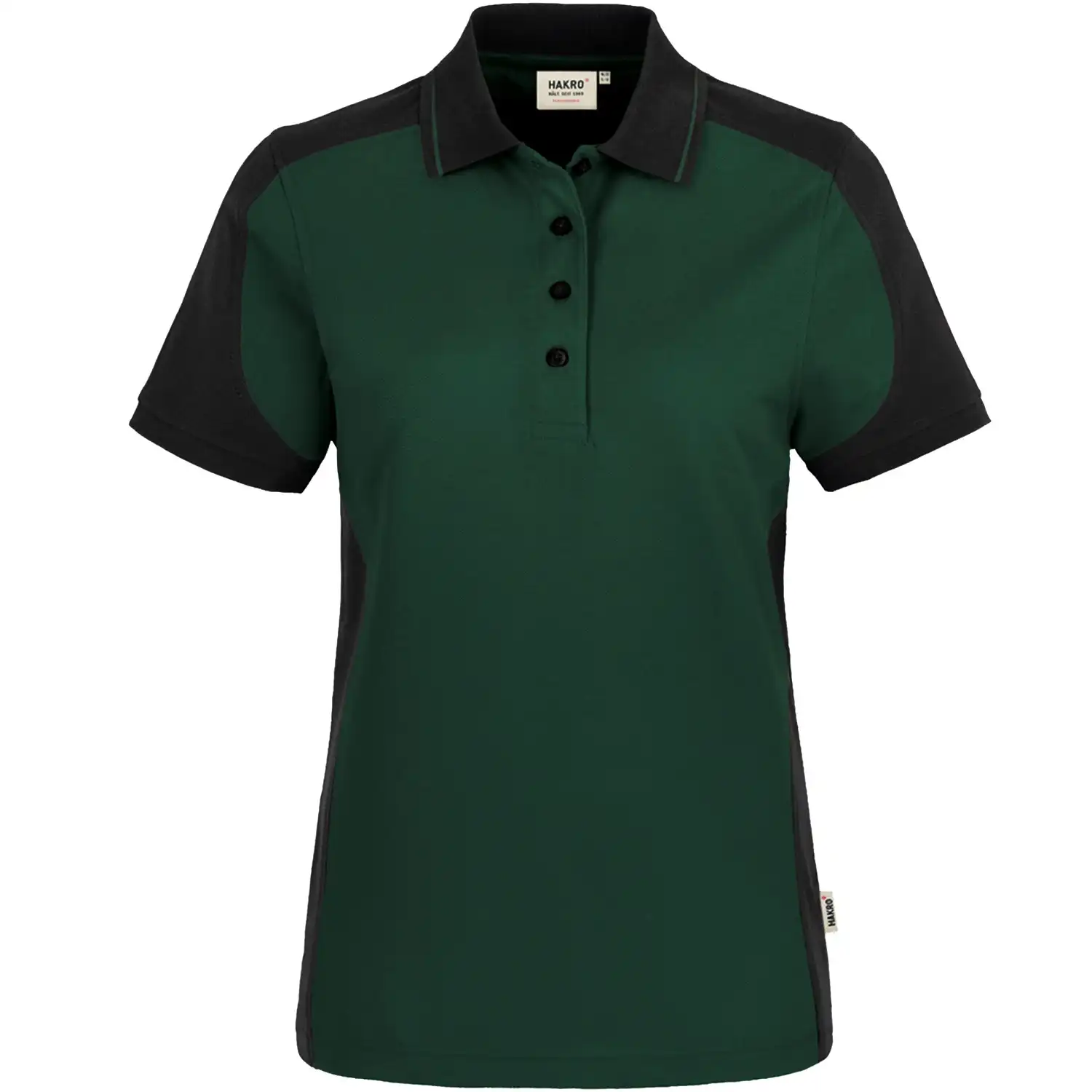 Damen Polo-Shirt "CONTRAST PERFORMANCE" 239 in tanne, M - Bild 1