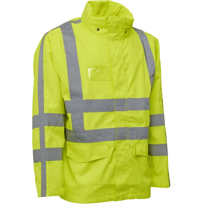 Warnschutz Regenjacke "086005R" Visible Xtreme Kl. 3 in fluorgelb, L - Thumbnail 1