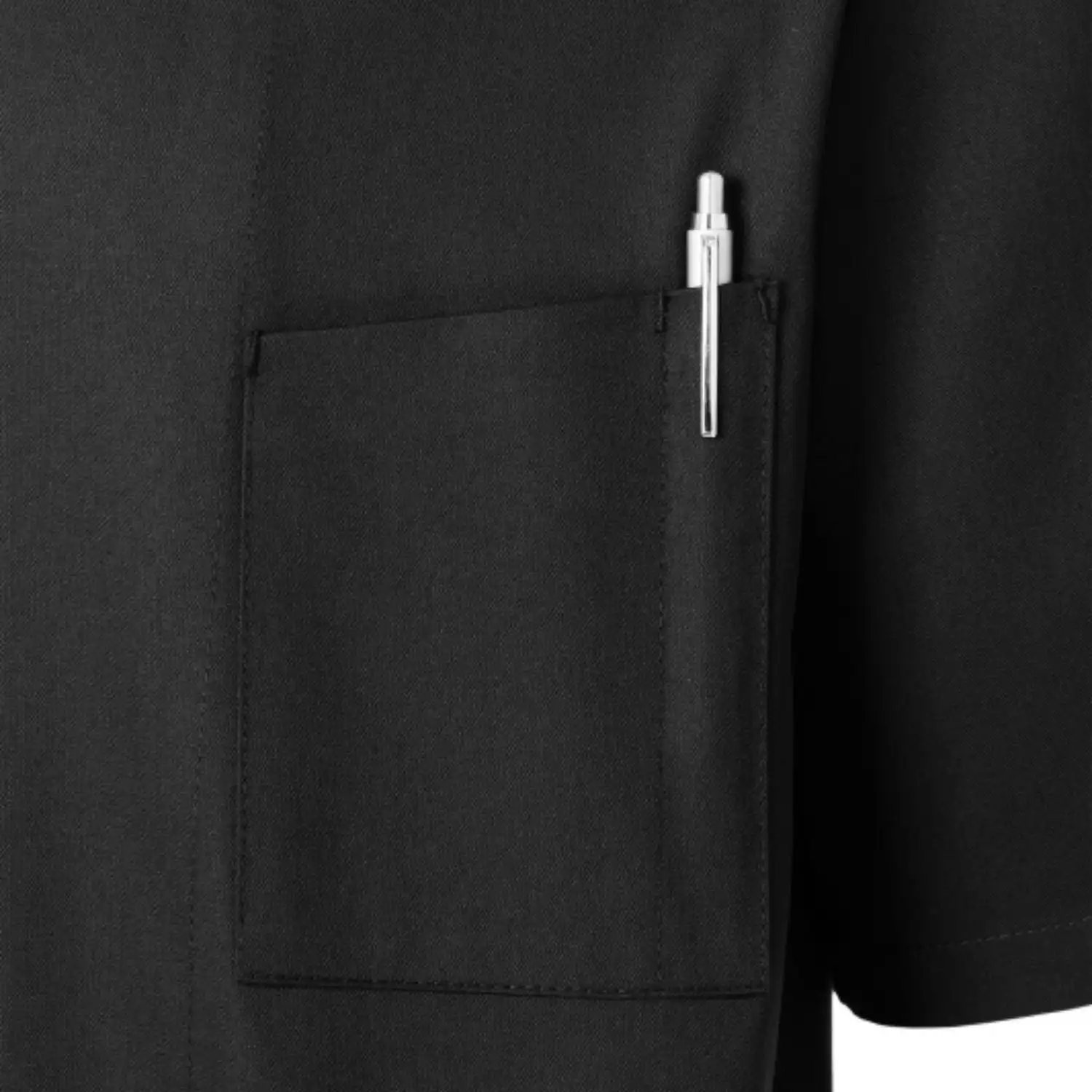 Herren Kochjacke Gustav "JM 15" in schwarz, 48 - Thumbnail 5