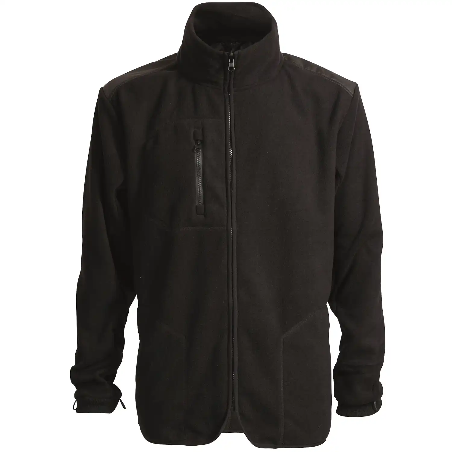 Zip-In Fleecejacke "150014" Working Xtreme schwarz   in 4XL - Thumbnail 1