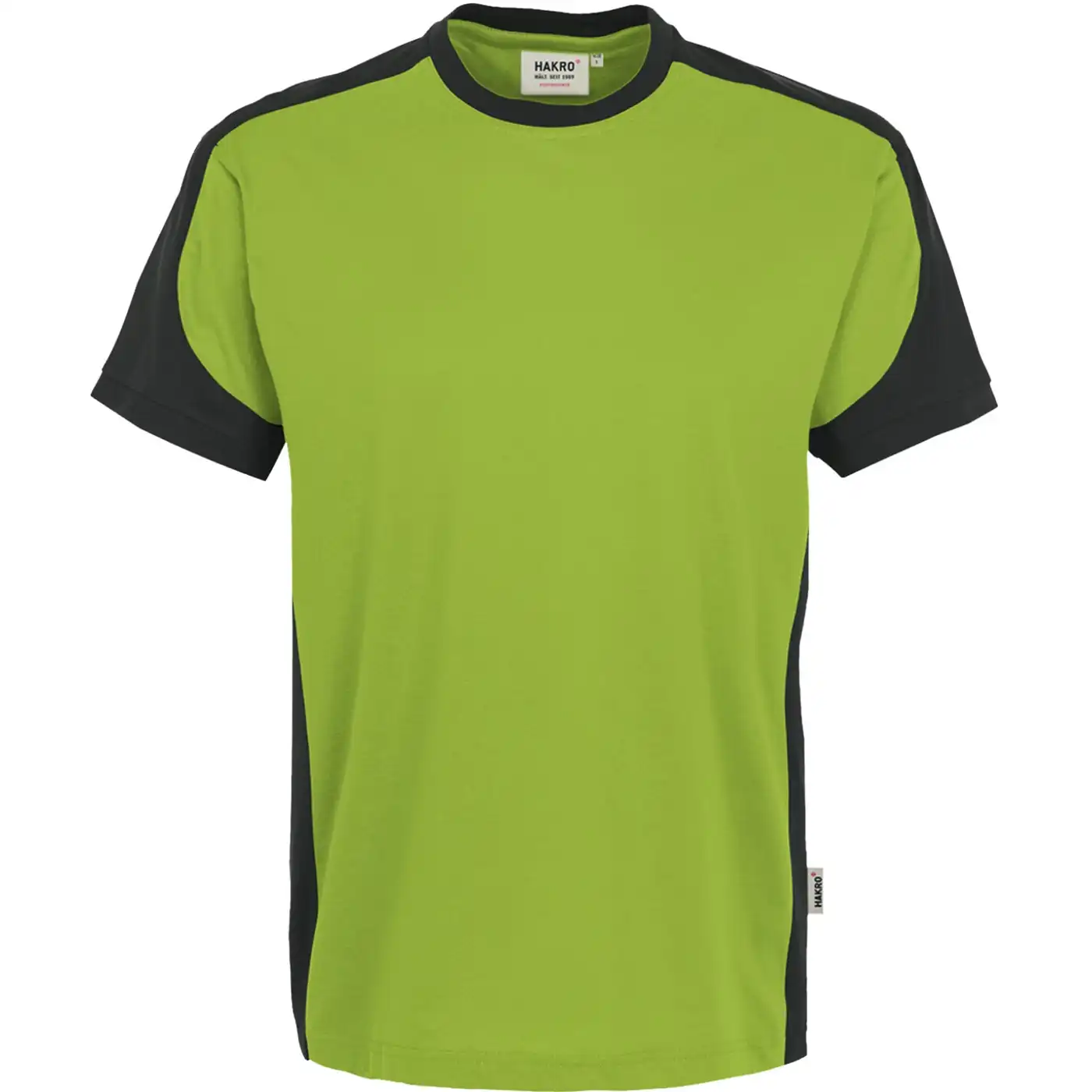 T-Shirt "CONTRAST PERFORMANCE" 290 in kiwi, 4XL - Thumbnail 1