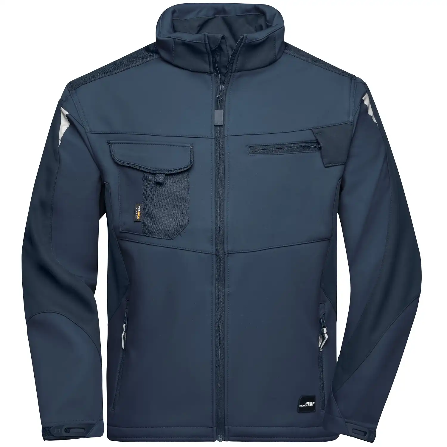 Softshelljacke "JN844" in navy/navy, 3XL - Bild 1