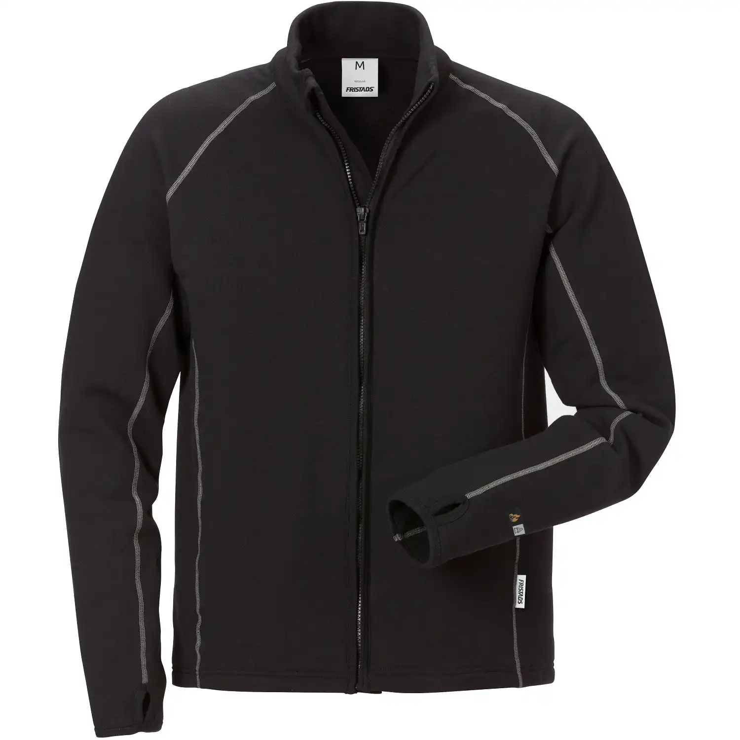 Flammschutz Fleecejacke "7044 MFR" Flamestat schwarz in 3XL - Thumbnail 1