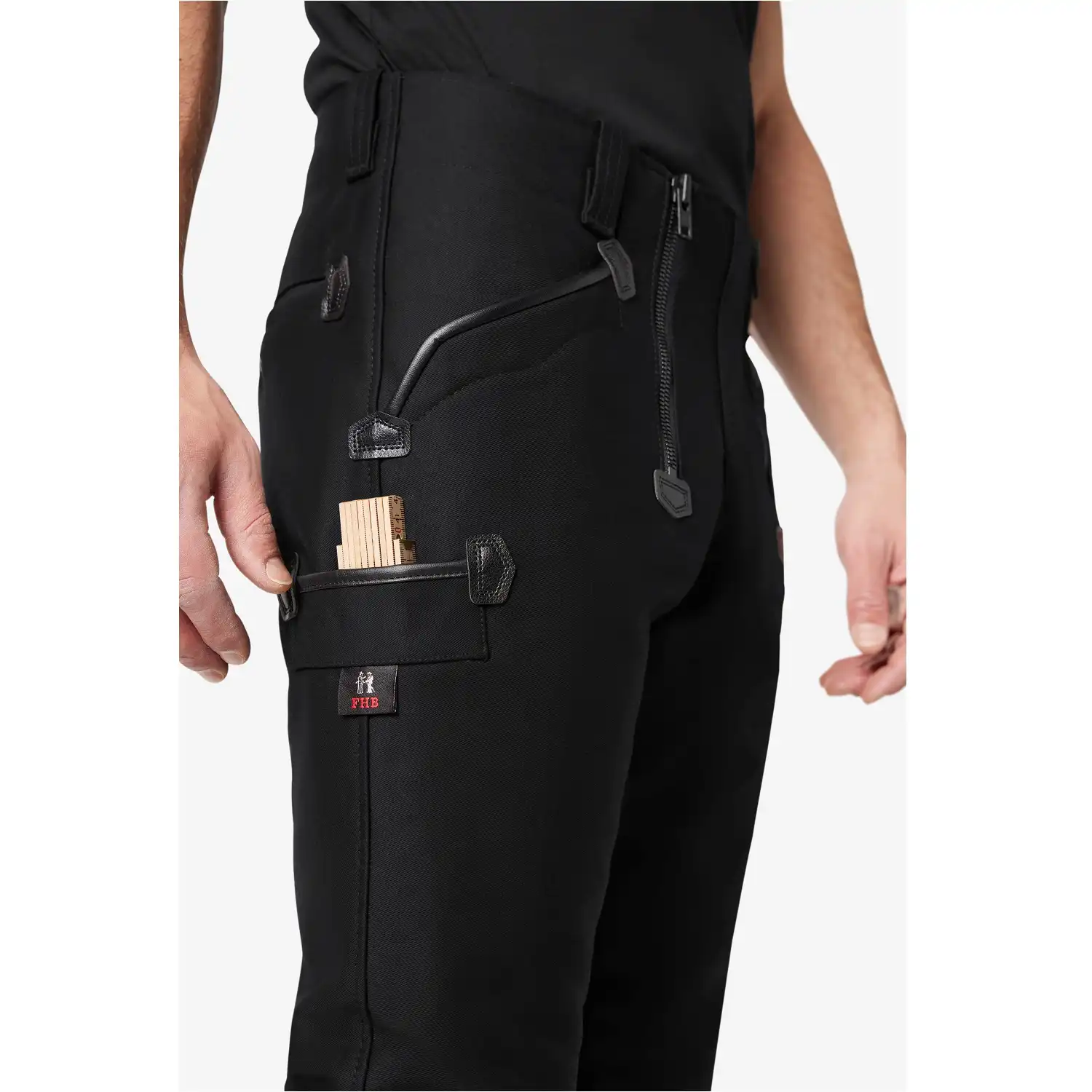 Röhren-Zunfthose "EWALD" Ursprung schwarz in 52 - Thumbnail 5