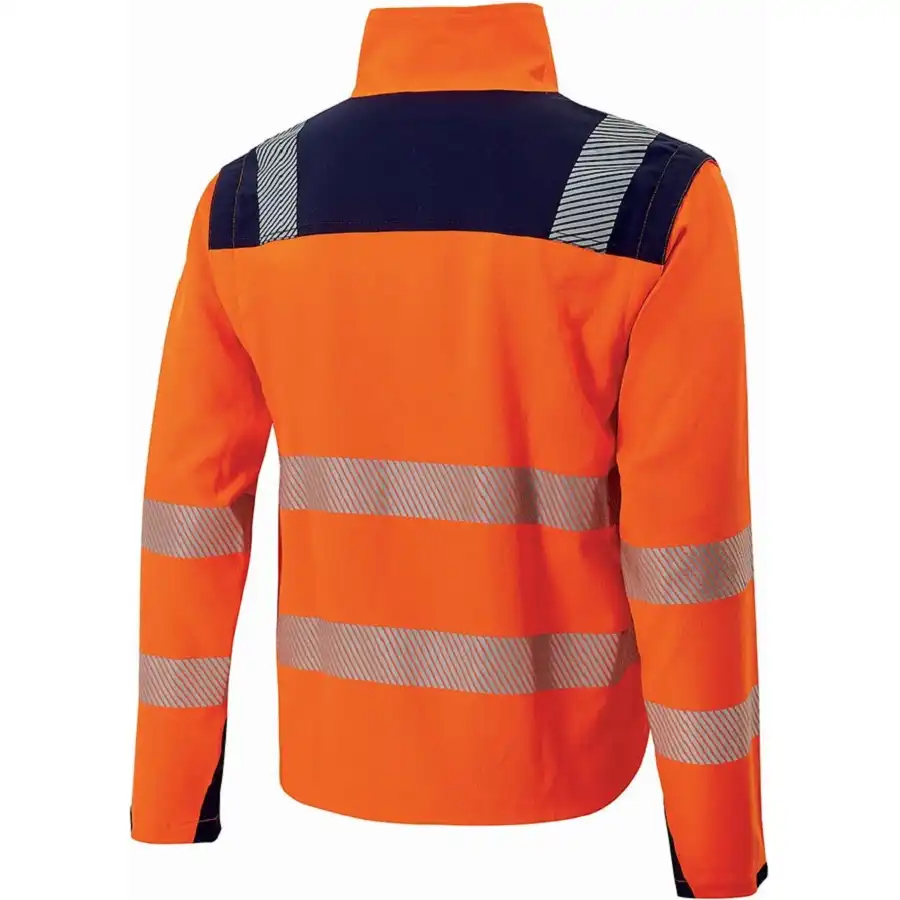 Warnschutz Stretch Bundjacke 2in1 "BEA" in Orange, XS (DE size: XXS) - Thumbnail 2