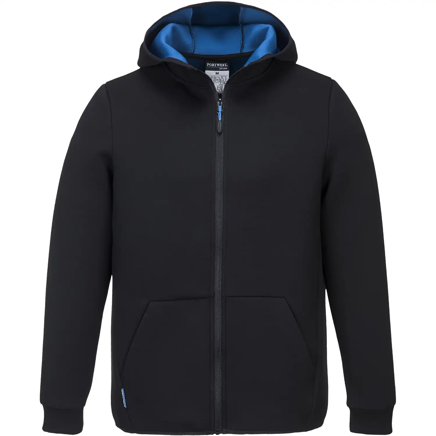 Fleecejacke "T831" KX3 in schwarz, L - Thumbnail 1