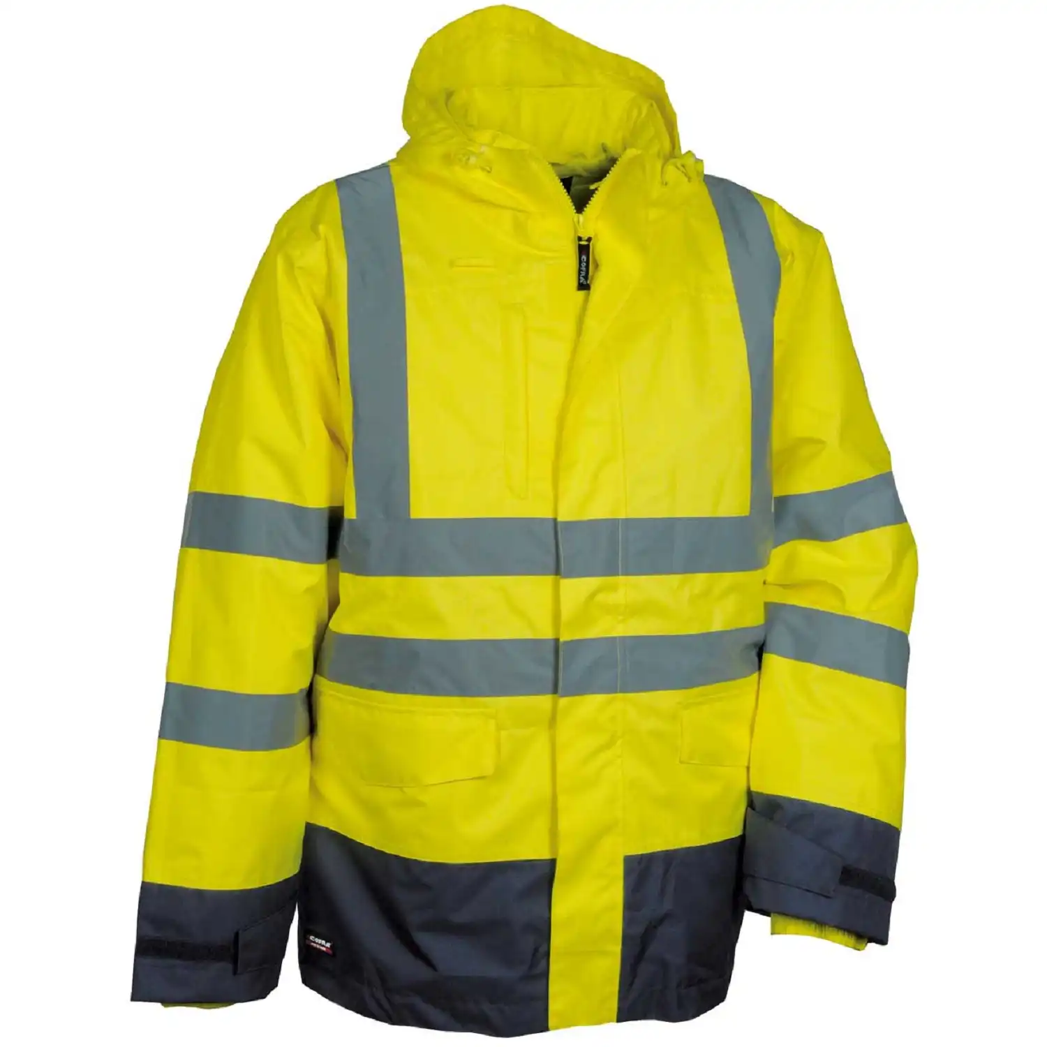 Warnschutz 3in1 Winterparka "TELSEN" in gelb, L - Bild 1