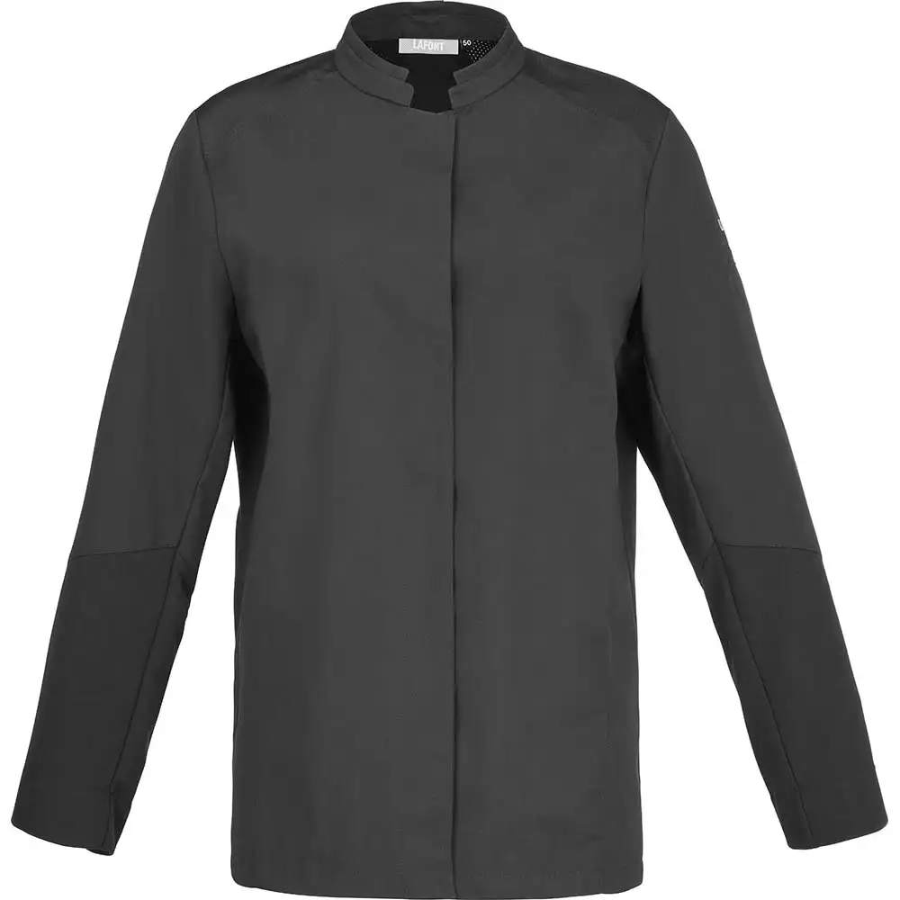 Damen Kochjacke "MARJORAM" in schwarz, L - Thumbnail 1