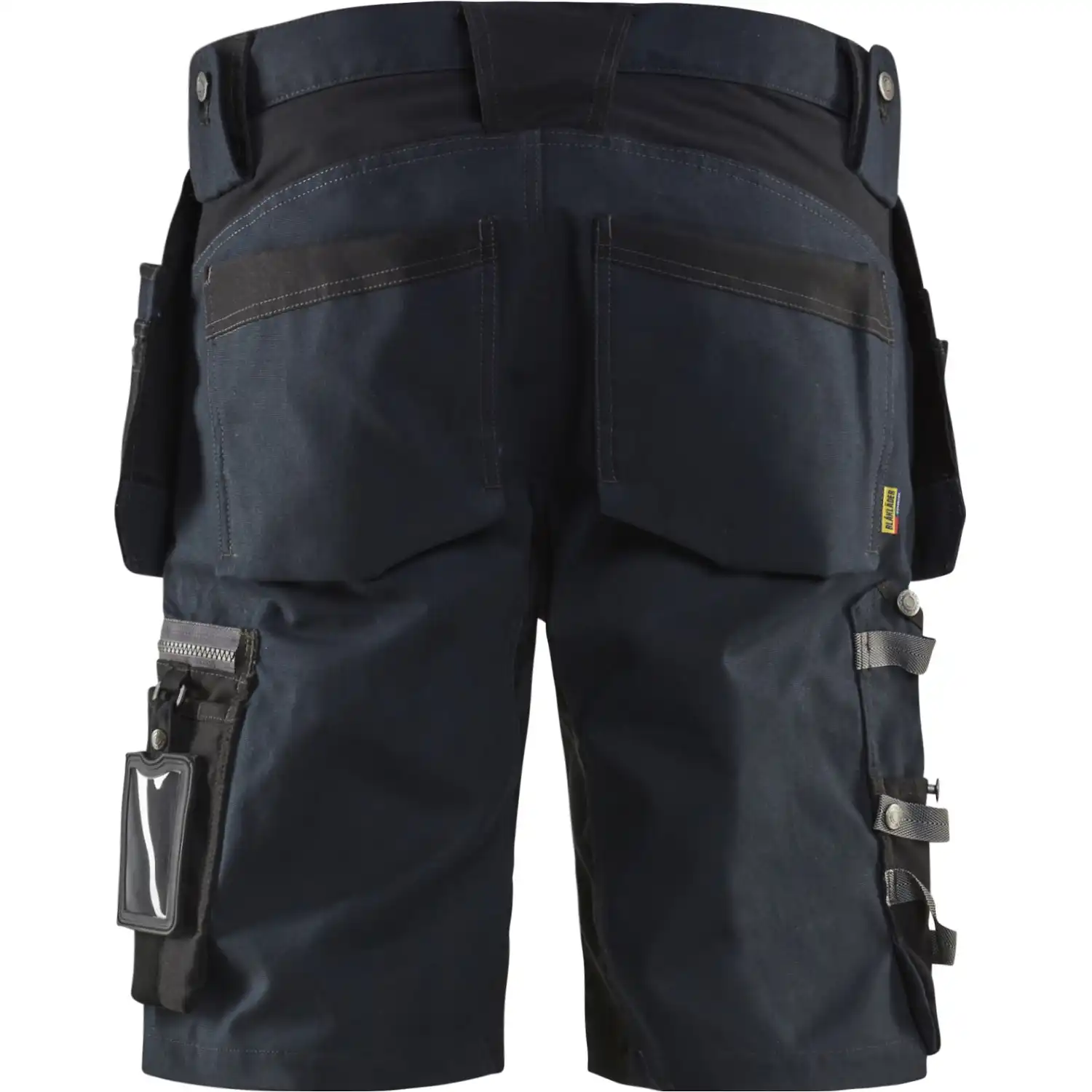 Stretch Handwerkershorts "1598" in Dunkelmarine/Schwarz, C44 - Thumbnail 2