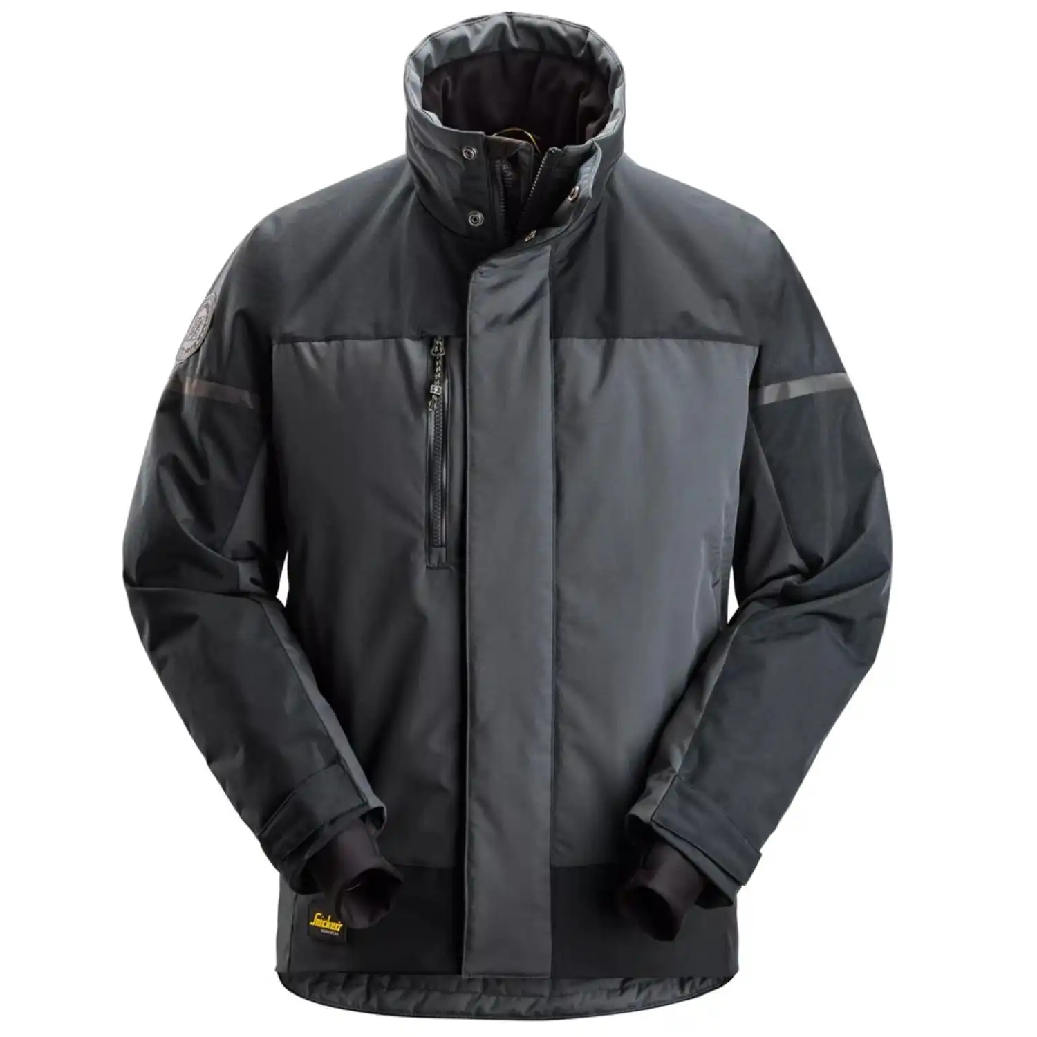 Arbeitsjacke "1106" AllroundWork in stahlgrau, XS - Thumbnail 1