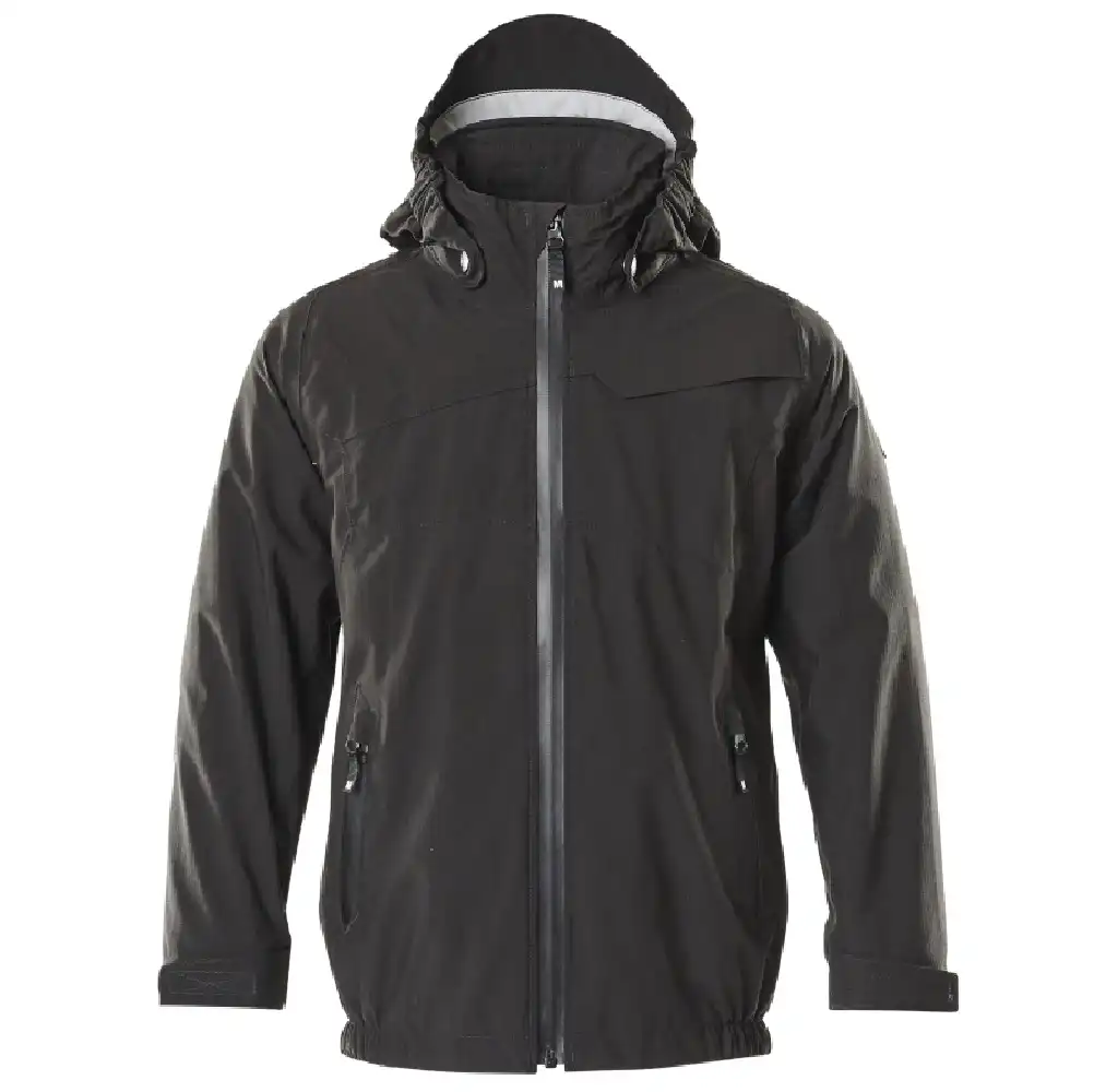 Kinder Hardshelljacke "ACCELERATE" in schwarz, 128 - Thumbnail 1