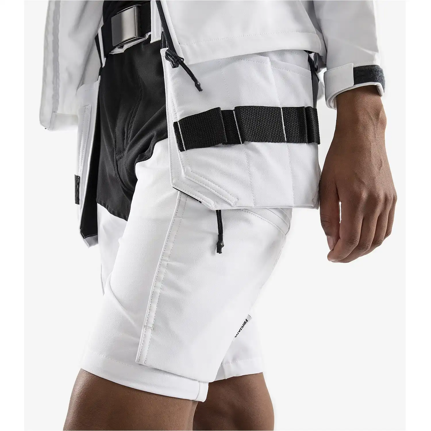 Maler Stretch Handwerkershorts "2762 LWS" weiß in C58 - Thumbnail 3