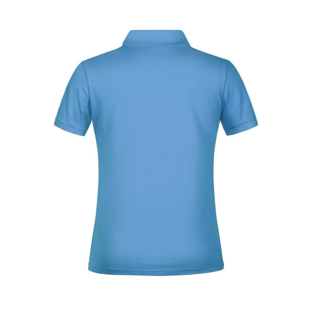 Damen Basic Polo Lady in sky-blue, M - Thumbnail 2