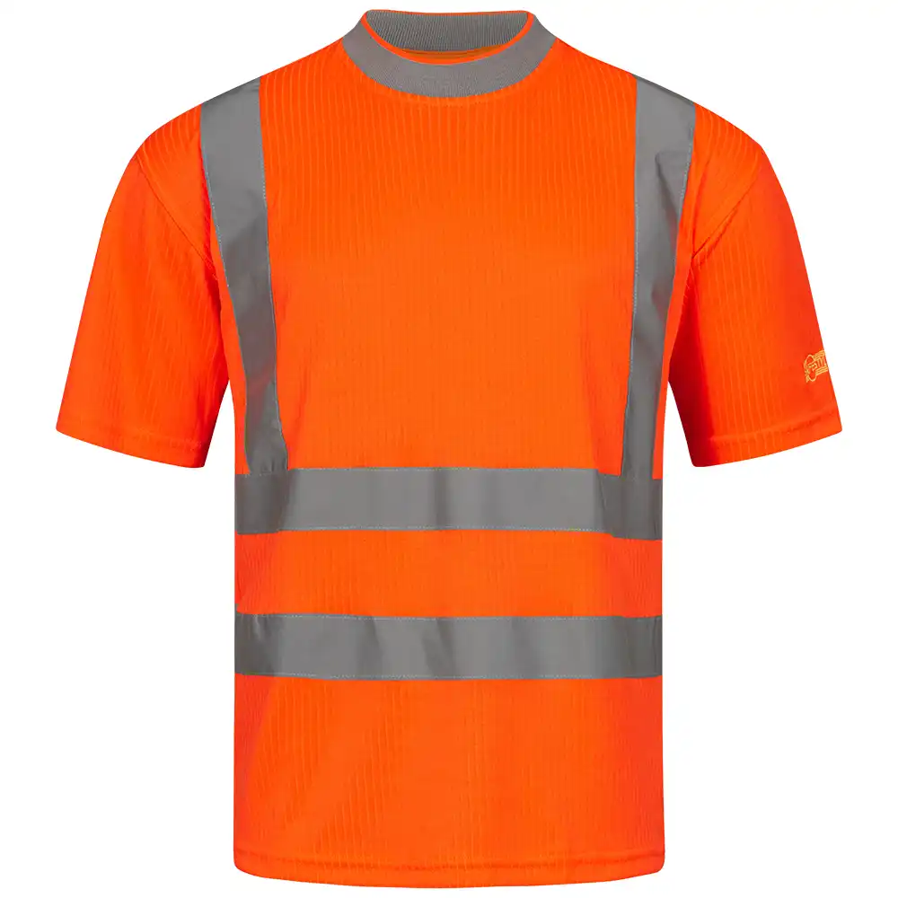 Warnschutz T-Shirt Kl. 2 mit UV-Schutz  in Orange, M - Bild 1