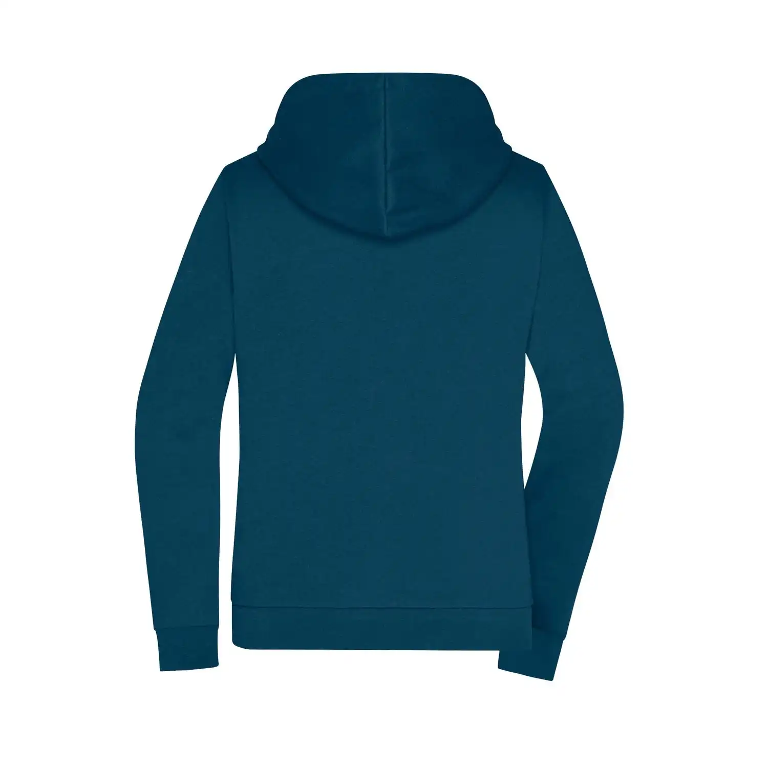 Ladies' Promo Zip Hoody in petrol, L - Thumbnail 4