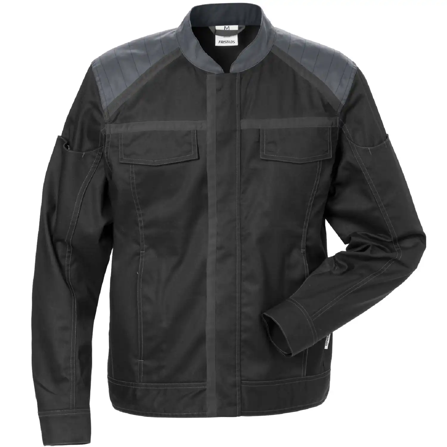 Damen Bundjacke "4556 STFP" Fusion Skarup in schwarz/grau, XS - Thumbnail 1