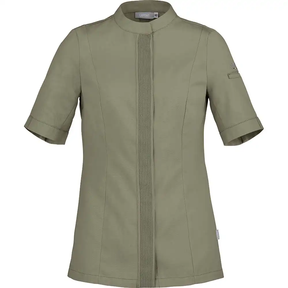 Damen Kochhemd "FAVA" in khaki, 48 - Thumbnail 1