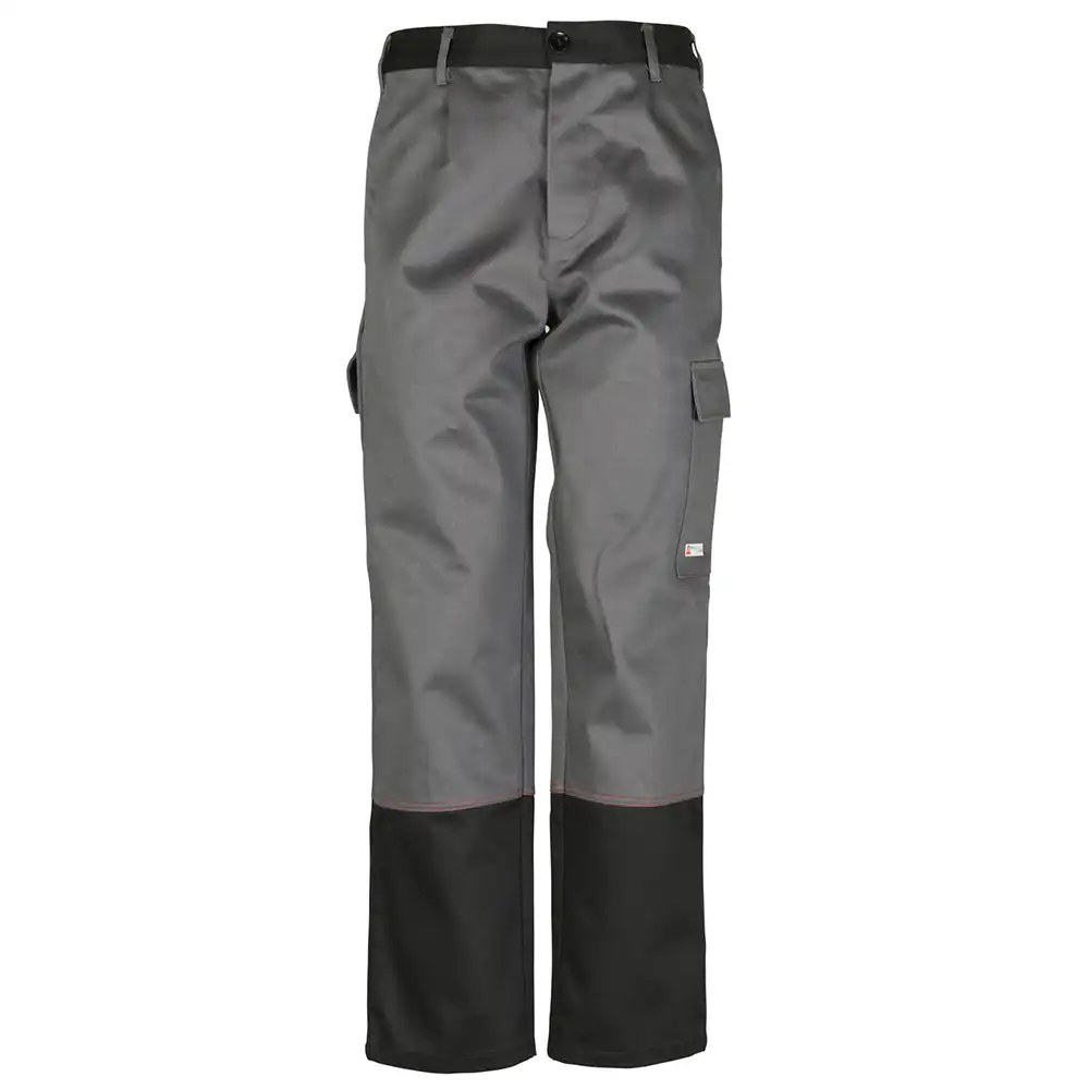 Schweißer Bundhose "WELD SHIELD" in grau/schwarz, 52 - Bild 1