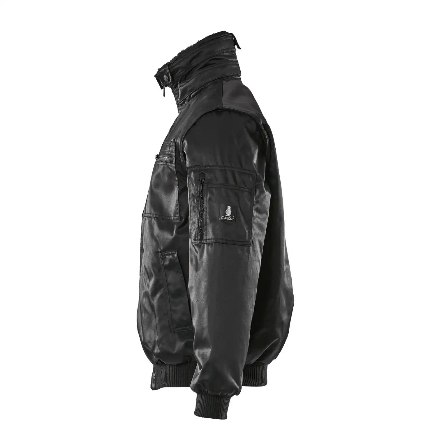 Pilotjacke "INNSBRUCK" Originals in schwarz, XXL - Thumbnail 3