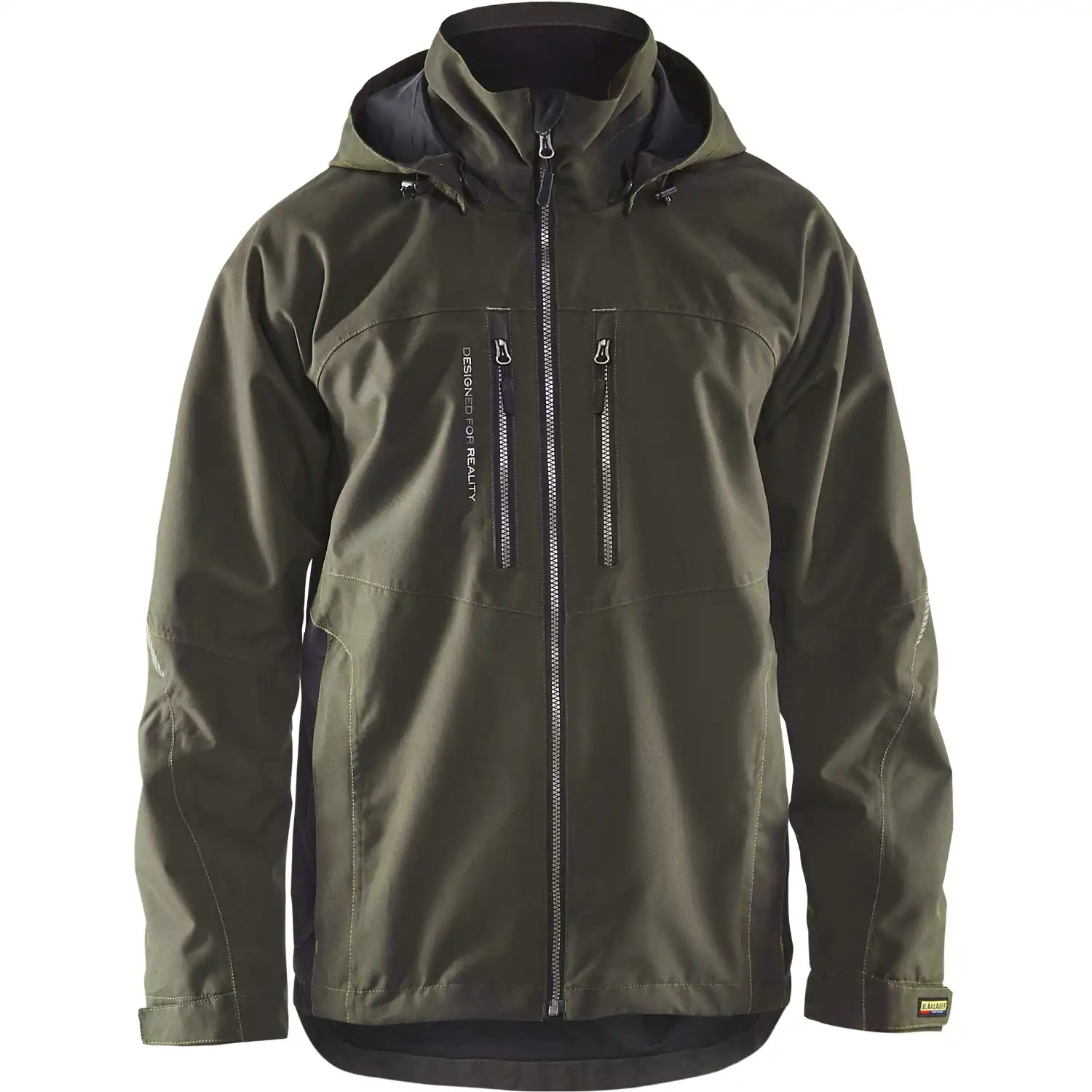 Funktions Winterjacke "4890" in dunkeloliv/schwarz, L - Thumbnail 1