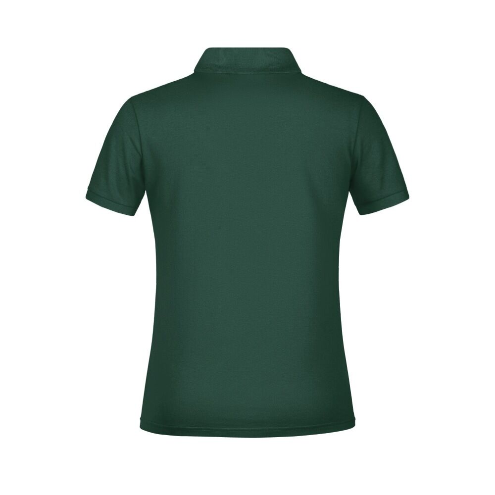 Damen Basic Polo Lady in dark-green, XXL - Thumbnail 2