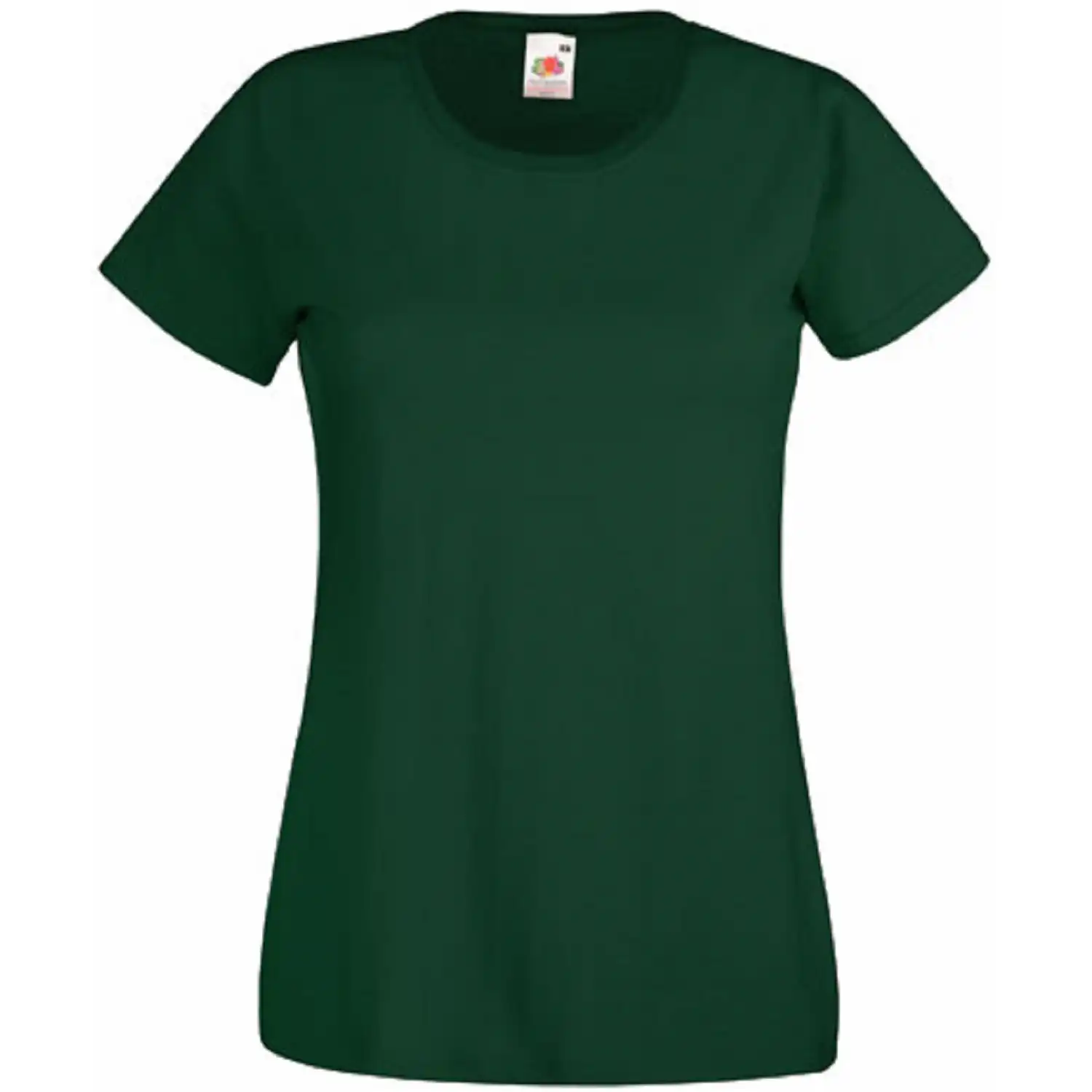 Damen T-Shirt "F288N" 100% Baumwolle Valueweight in bottle green, L - Bild 1