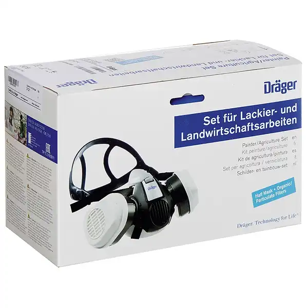 Atemschutz Lackiererset A2P3 R D X-plore 3300 in S - Thumbnail 2