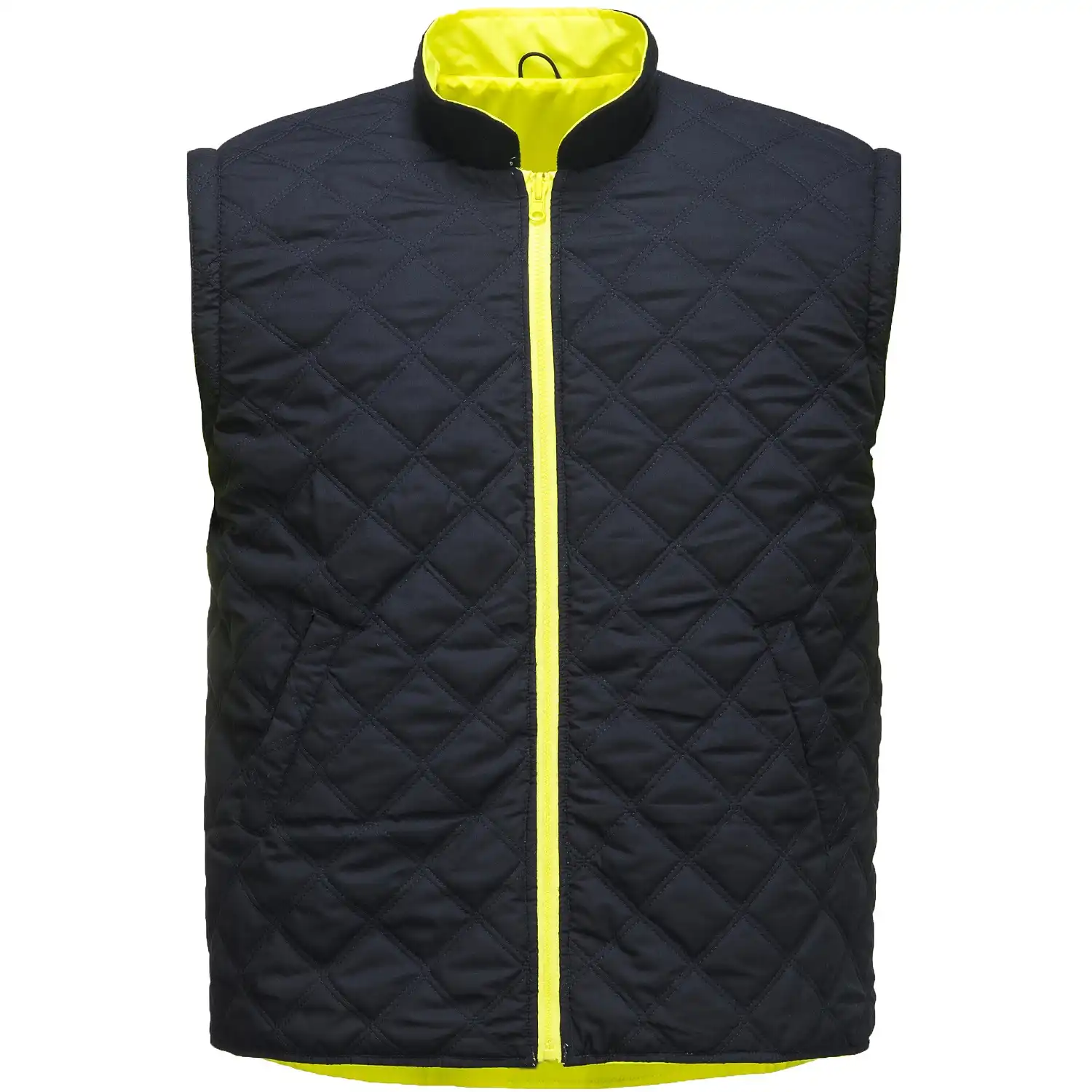 Warnschutz Winterjacke 7in1 "S427" Traffic gelb in XL - Thumbnail 6