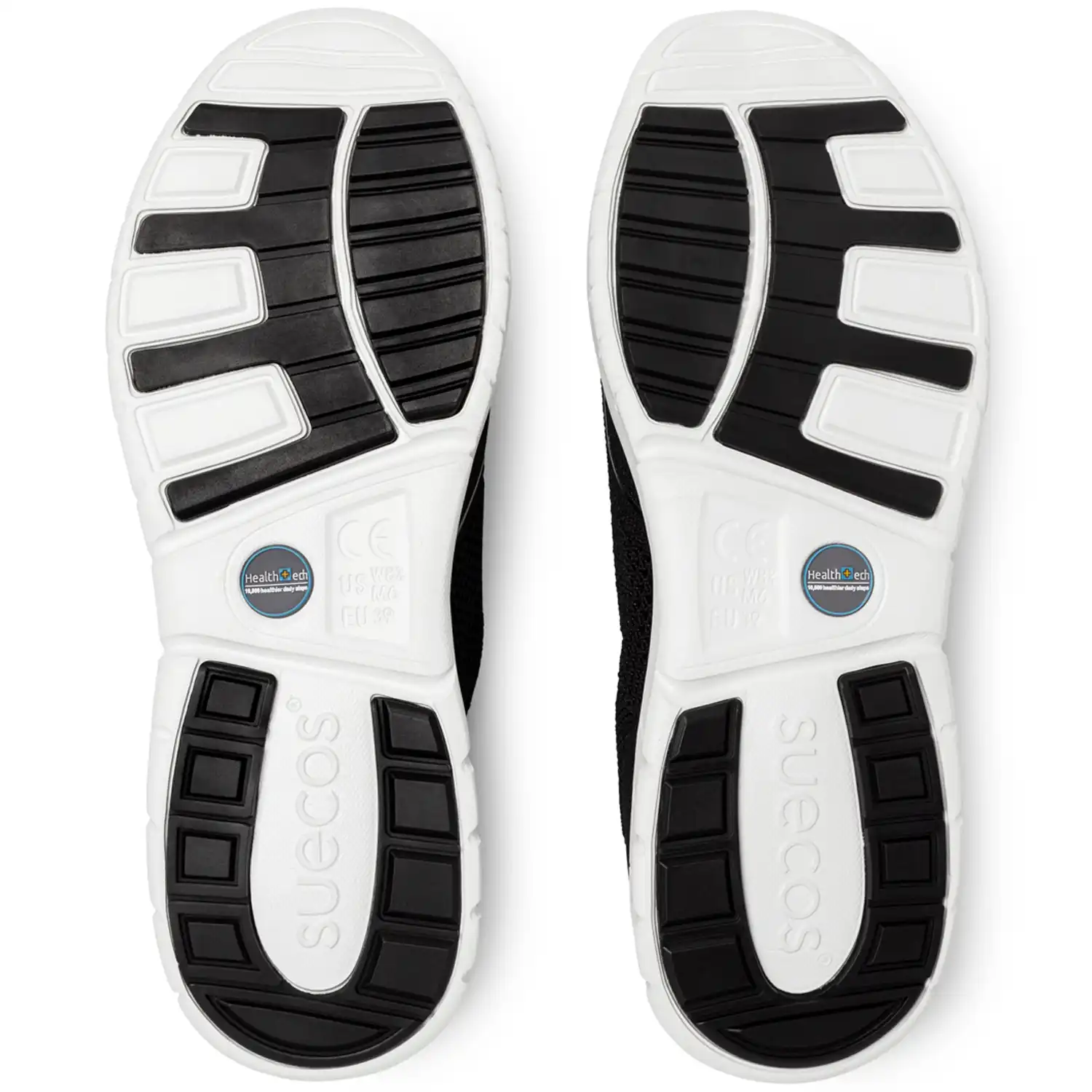 Halbschuhe "LÄTT" black/white in 46 - Thumbnail 6