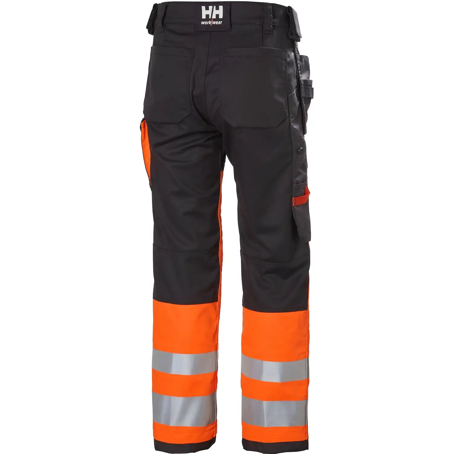 Warnschutz Handwerkerhose Kl. 1 "ALNA 2.0" in orange/schwarz, C54 - Thumbnail 2