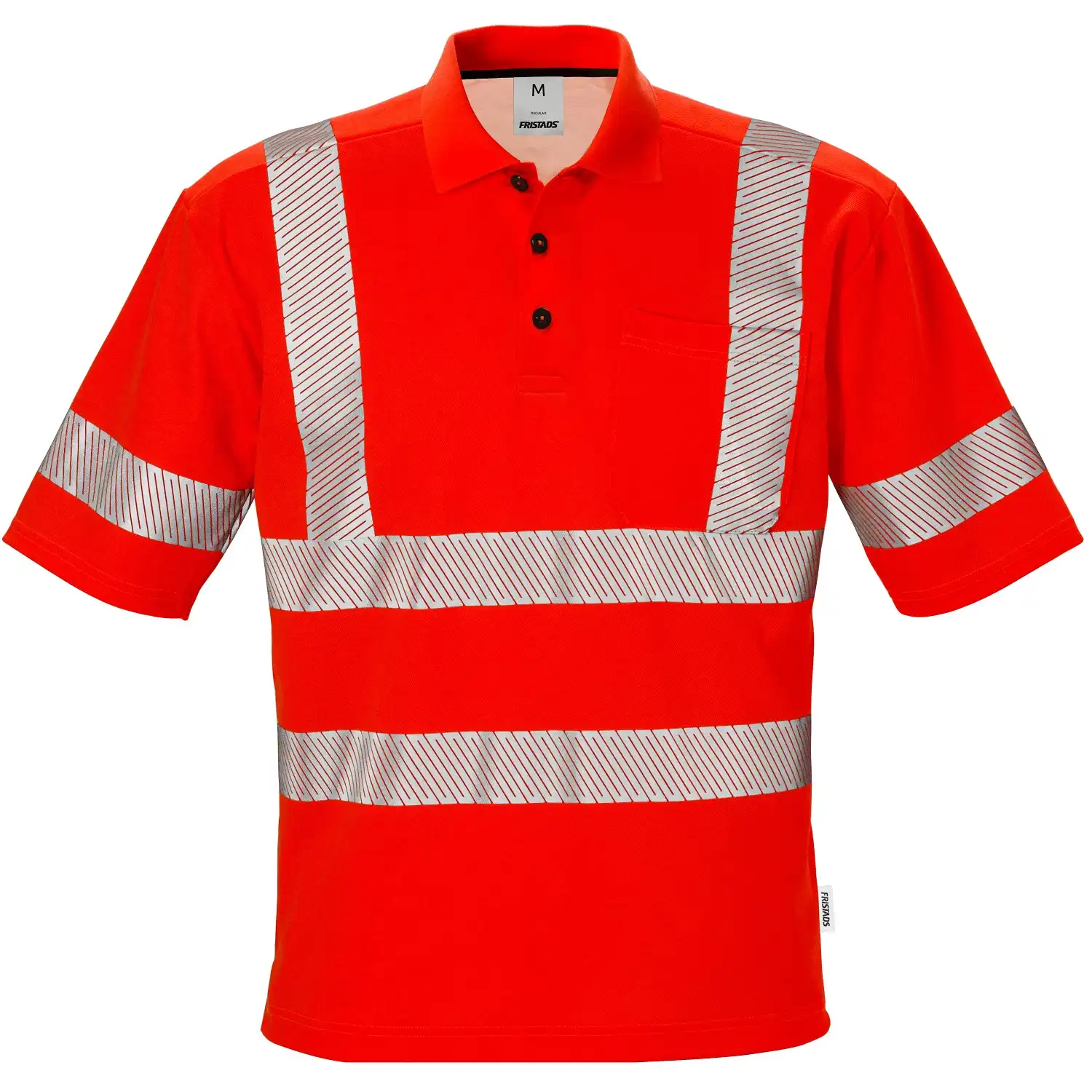 Warnschutz Poloshirt "7406 PHV" Stiby UV-Schutz in 4XL, Rot - Thumbnail 1