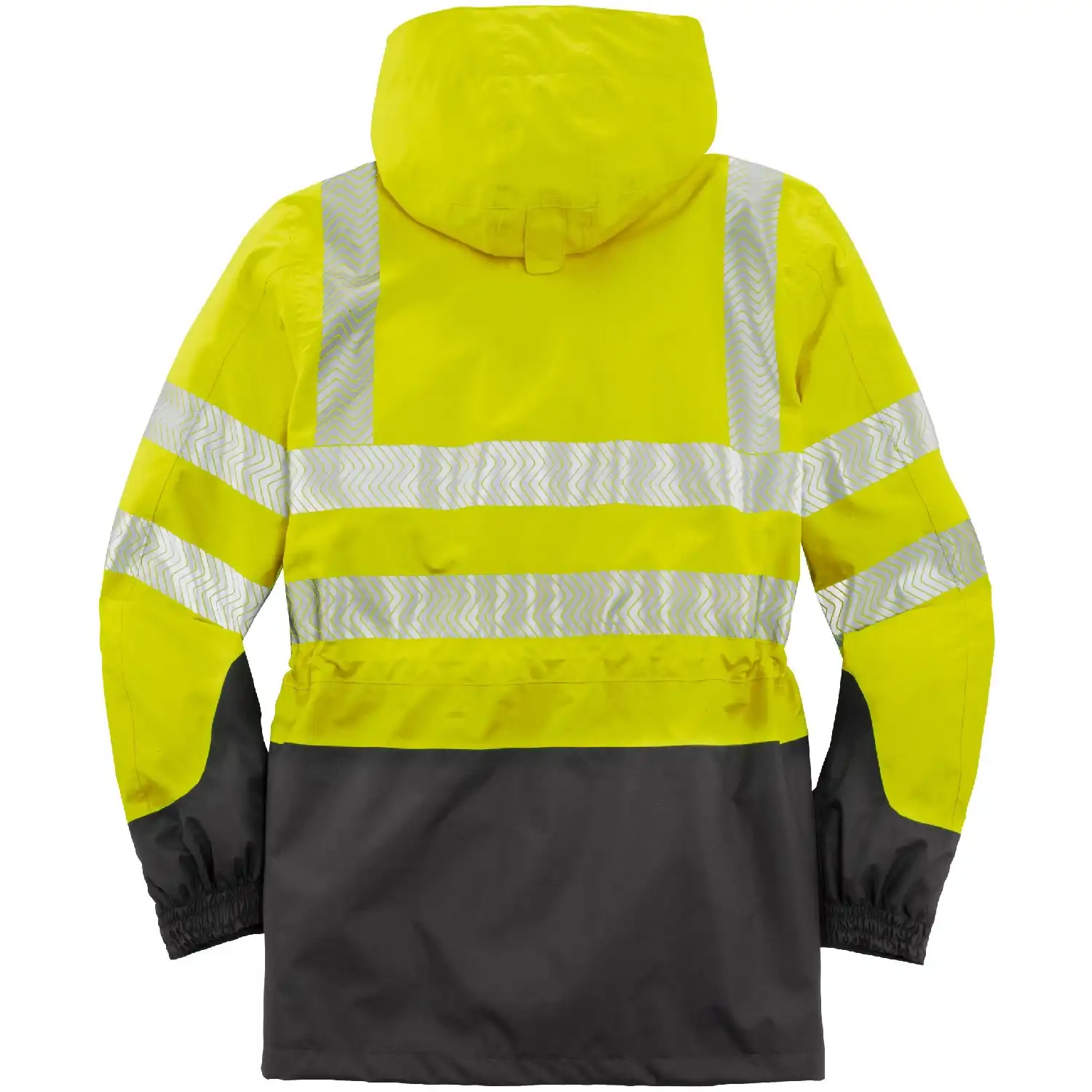 Warn- & Wetterschutzjacke "TAMPA" in leuchtgelb/grau, L - Thumbnail 2